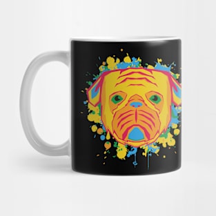 My colorfull pug Mug